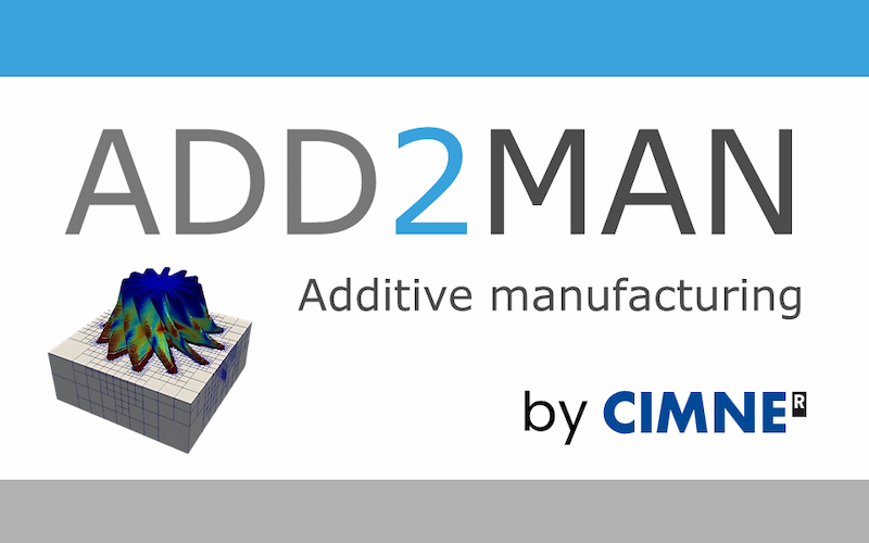 Add2Man: Software for the numerical simulation of metal Additive Manufacturing processes